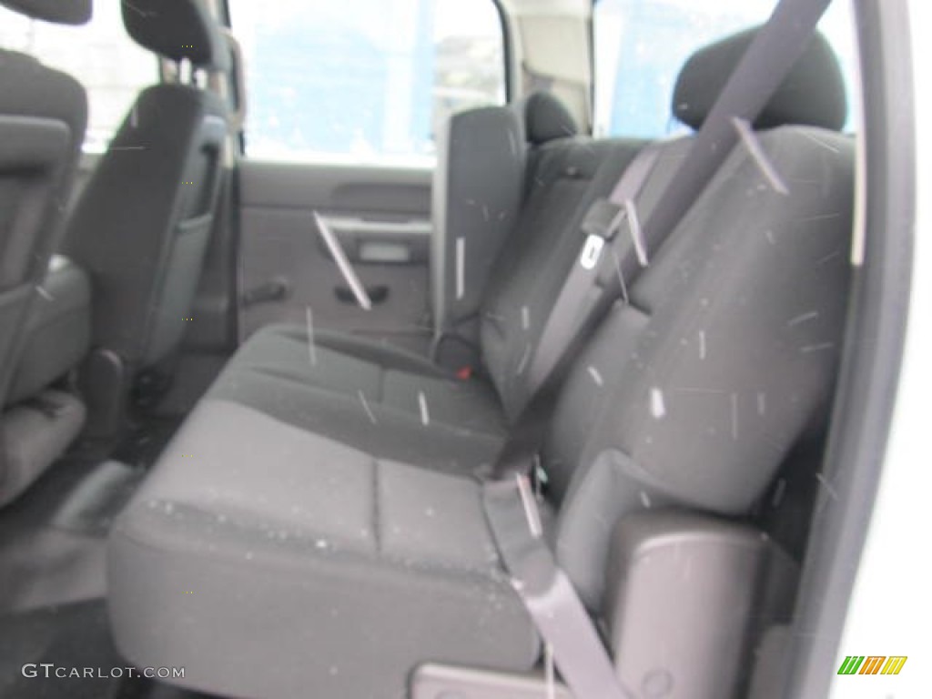 Dark Titanium Interior 2012 Chevrolet Silverado 3500HD WT Crew Cab 4x4 Chassis Photo #59586141