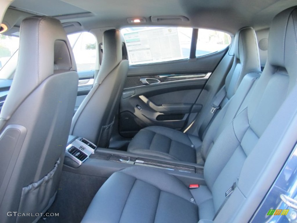 Black Interior 2012 Porsche Panamera S Hybrid Photo #59588700