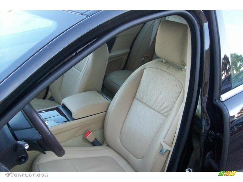 Barley Beige/Truffle Brown Interior 2011 Jaguar XF Premium Sport Sedan Photo #59589139
