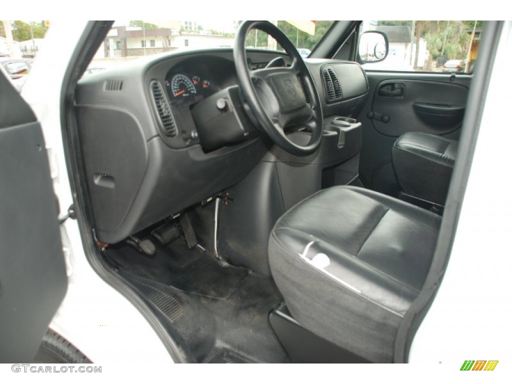 Dark Slate Gray Interior 2003 Dodge Ram Van 1500 Cargo Photo #59589264