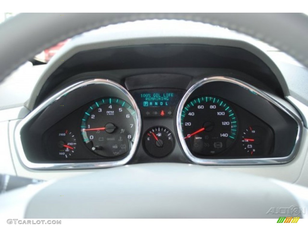 2011 Traverse LT AWD - Black Granite Metallic / Dark Gray/Light Gray photo #15