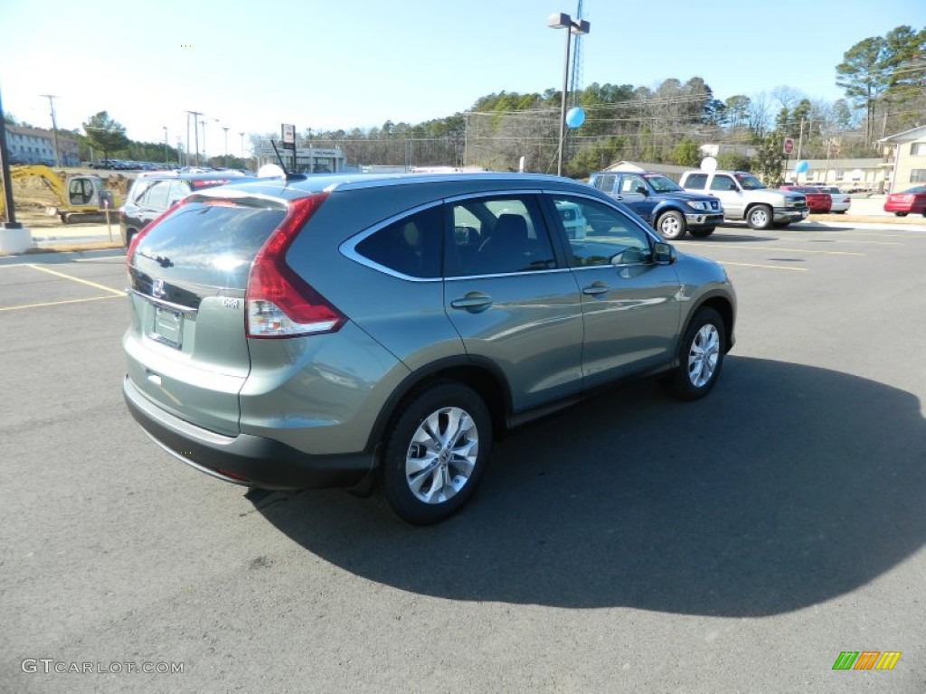 2012 CR-V EX-L - Opal Sage Metallic / Black photo #5