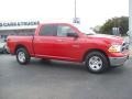 2010 Flame Red Dodge Ram 1500 SLT Crew Cab  photo #2