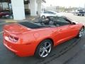 Inferno Orange Metallic 2011 Chevrolet Camaro LT/RS Convertible Exterior