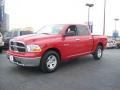 2010 Flame Red Dodge Ram 1500 SLT Crew Cab  photo #16