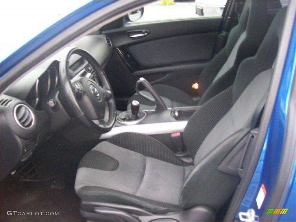 2005 RX-8  - Winning Blue Metallic / Black photo #8
