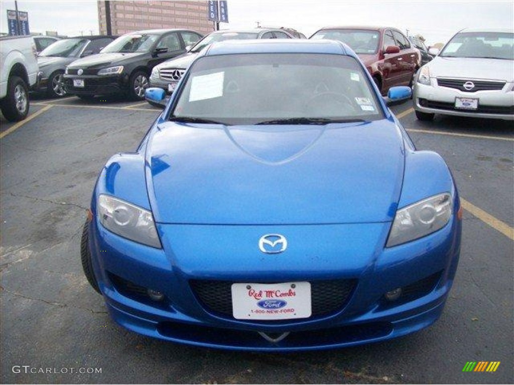 2005 RX-8  - Winning Blue Metallic / Black photo #15