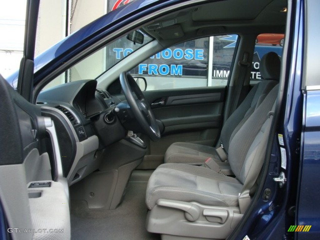 2008 CR-V EX 4WD - Royal Blue Pearl / Gray photo #7