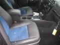 Alcantara Blue Suede/Charcoal Black Leather Interior Photo for 2009 Ford Fusion #59592318