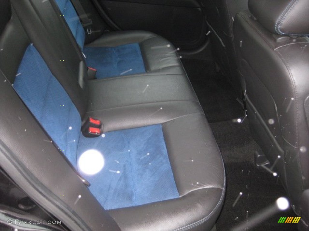 Alcantara Blue Suede Charcoal Black Leather Interior 2009