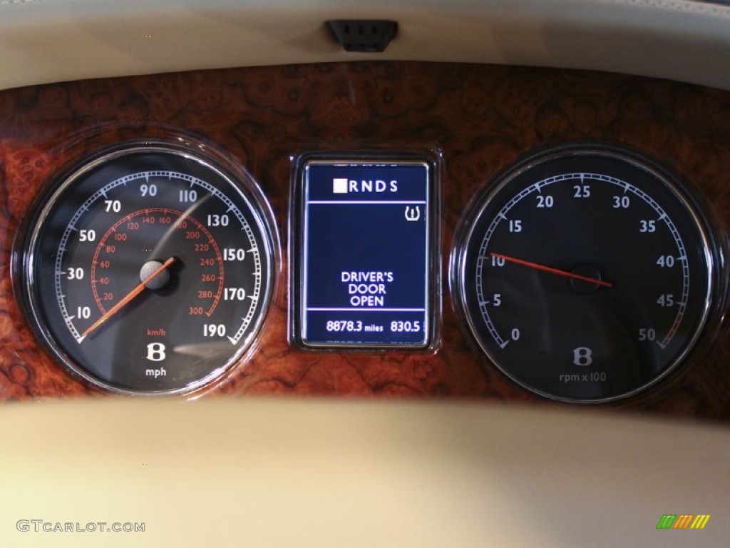 2009 Bentley Brooklands Standard Brooklands Model Gauges Photo #59592393