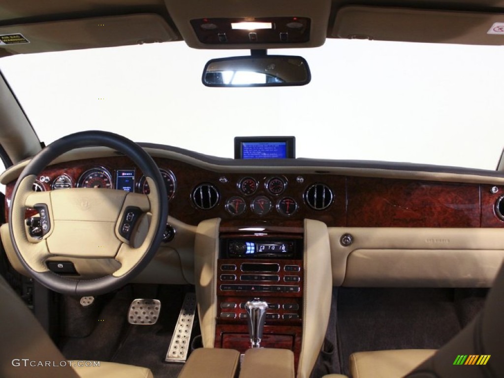 2009 Bentley Brooklands Standard Brooklands Model Cashew Dashboard Photo #59592553