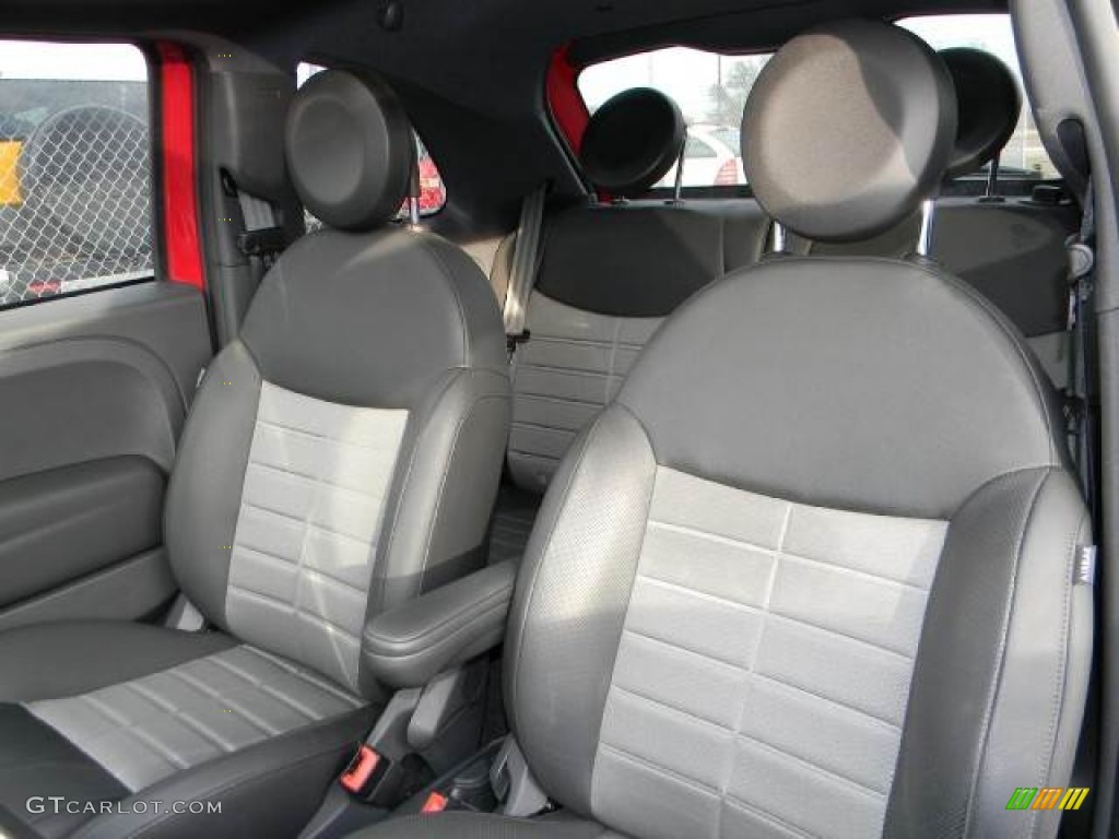 Sport Tessuto Nero/Nero (Black/Black) Interior 2012 Fiat 500 Sport Photo #59592885