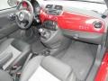 Sport Tessuto Nero/Nero (Black/Black) 2012 Fiat 500 Sport Dashboard