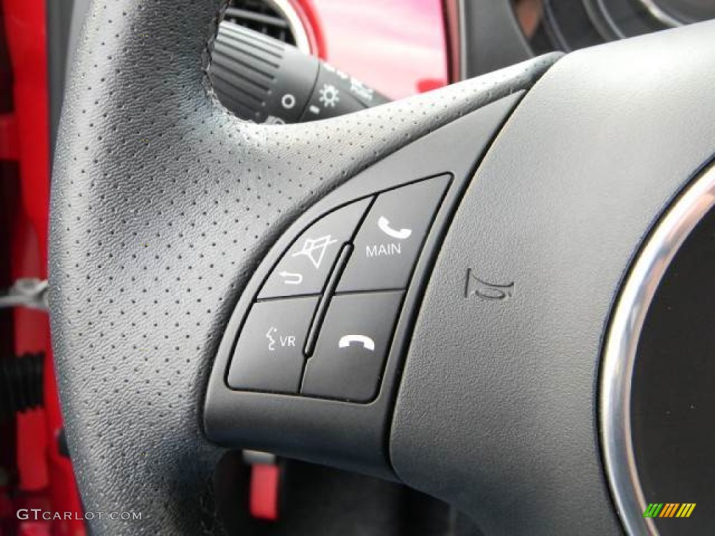 2012 Fiat 500 Sport Controls Photo #59593050
