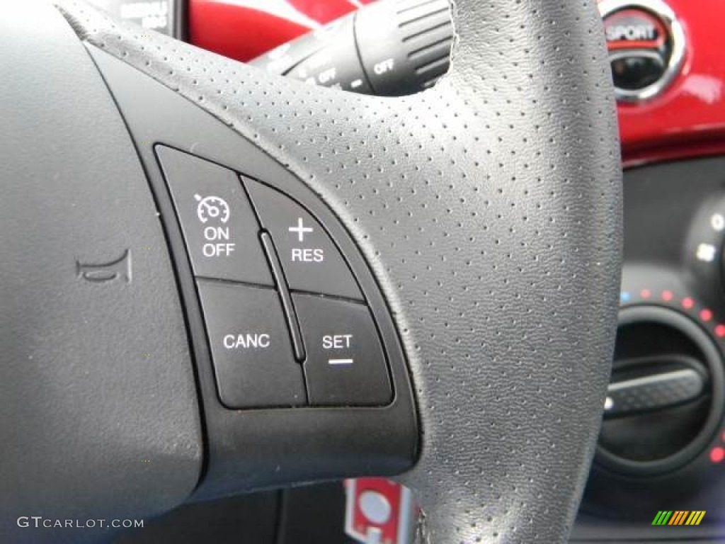 2012 Fiat 500 Sport Controls Photo #59593061