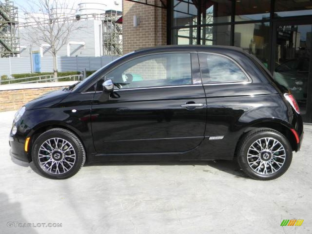 Gucci Nero (Black) 2012 Fiat 500 c cabrio Gucci Exterior Photo #59593083