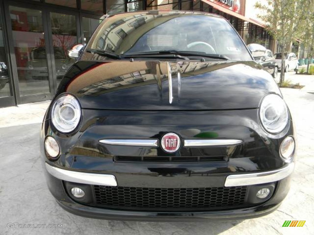 Gucci Nero (Black) 2012 Fiat 500 c cabrio Gucci Exterior Photo #59593099