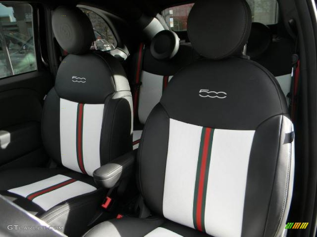 500 by Gucci Nero (Black) Interior 2012 Fiat 500 c cabrio Gucci Photo #59593185