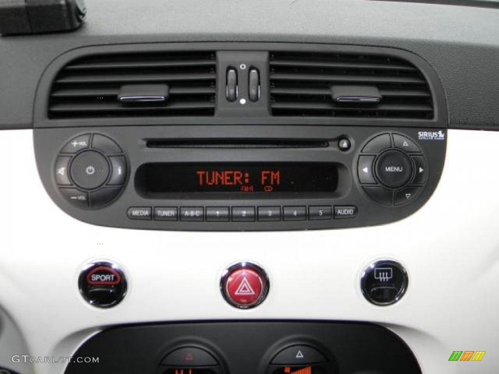 2012 Fiat 500 c cabrio Gucci Audio System Photos