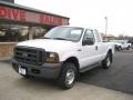 Oxford White - F250 Super Duty XL SuperCab 4x4 Photo No. 1