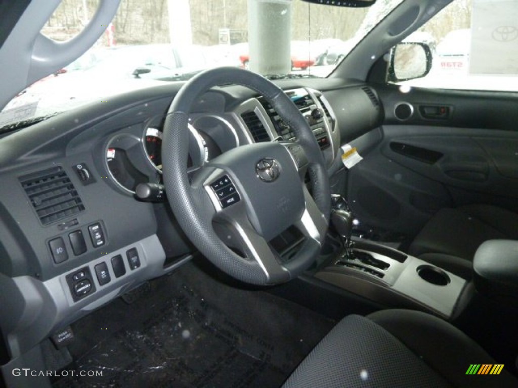 2012 Tacoma V6 TRD Sport Double Cab 4x4 - Pyrite Mica / Graphite photo #12