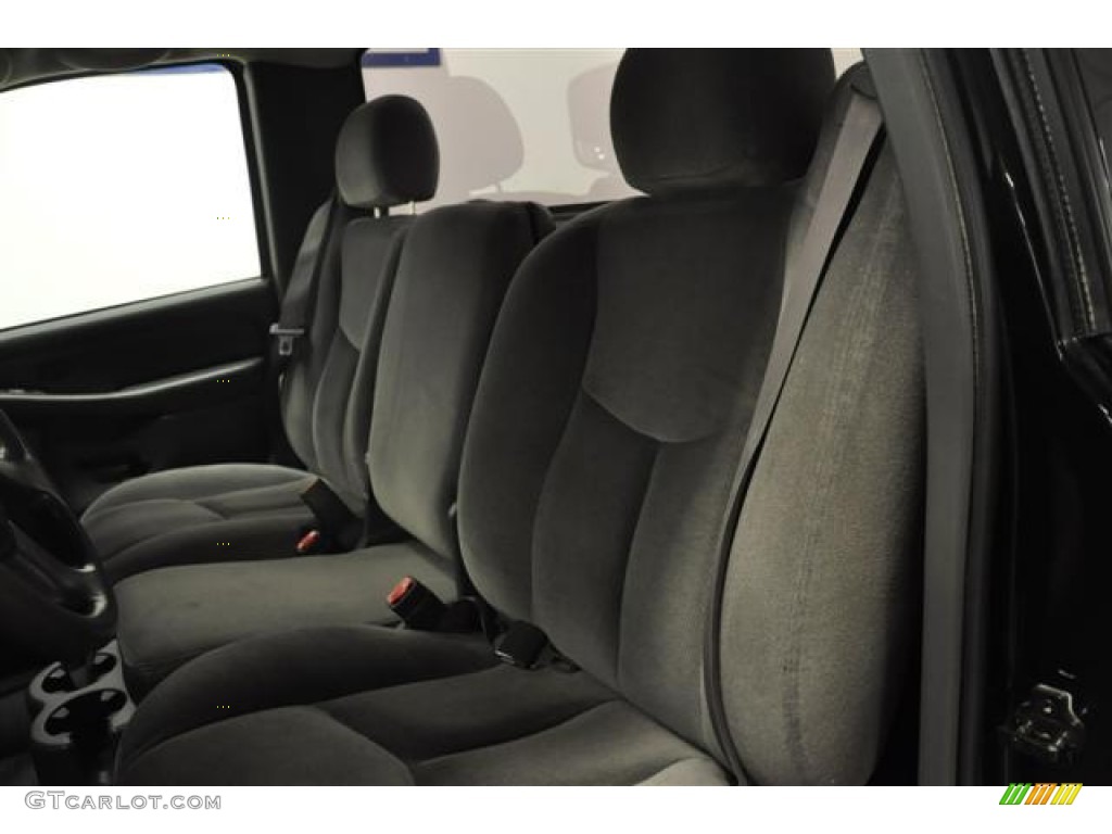 2003 Sierra 3500 Regular Cab 4x4 Dually - Onyx Black / Dark Pewter photo #11
