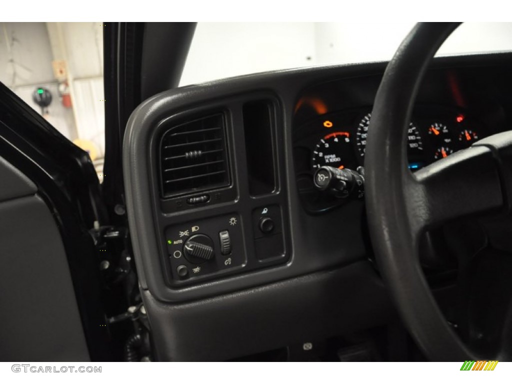 2003 Sierra 3500 Regular Cab 4x4 Dually - Onyx Black / Dark Pewter photo #13