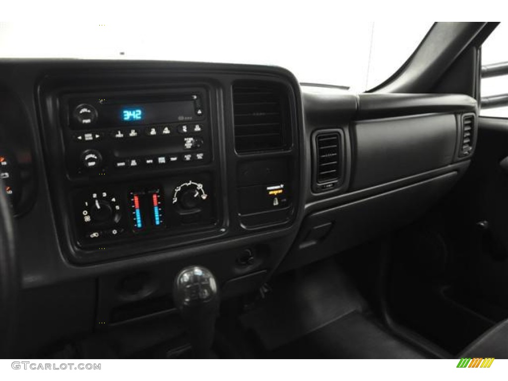 2003 Sierra 3500 Regular Cab 4x4 Dually - Onyx Black / Dark Pewter photo #16