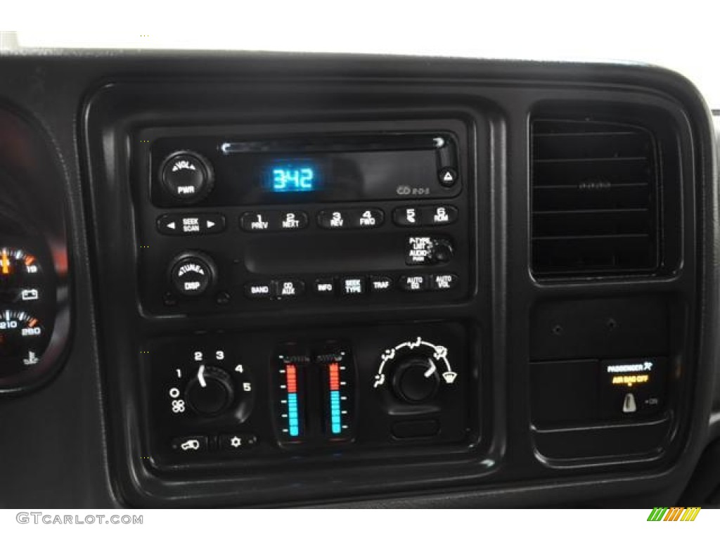 2003 Sierra 3500 Regular Cab 4x4 Dually - Onyx Black / Dark Pewter photo #17