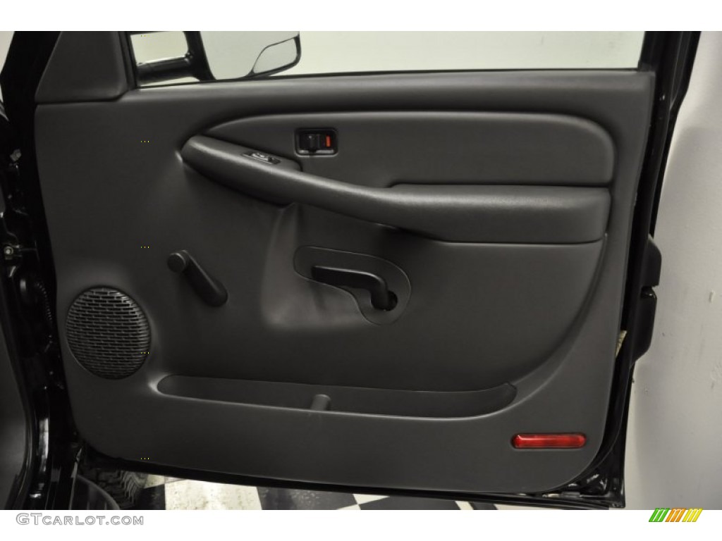 2003 Sierra 3500 Regular Cab 4x4 Dually - Onyx Black / Dark Pewter photo #21