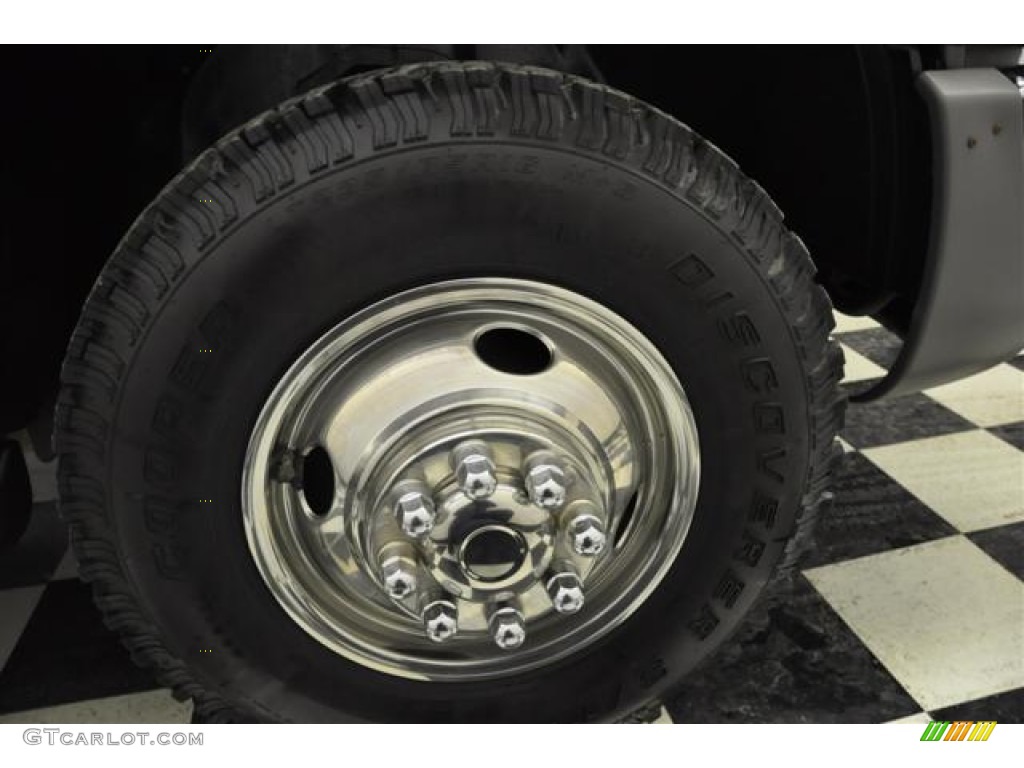 2003 Sierra 3500 Regular Cab 4x4 Dually - Onyx Black / Dark Pewter photo #22
