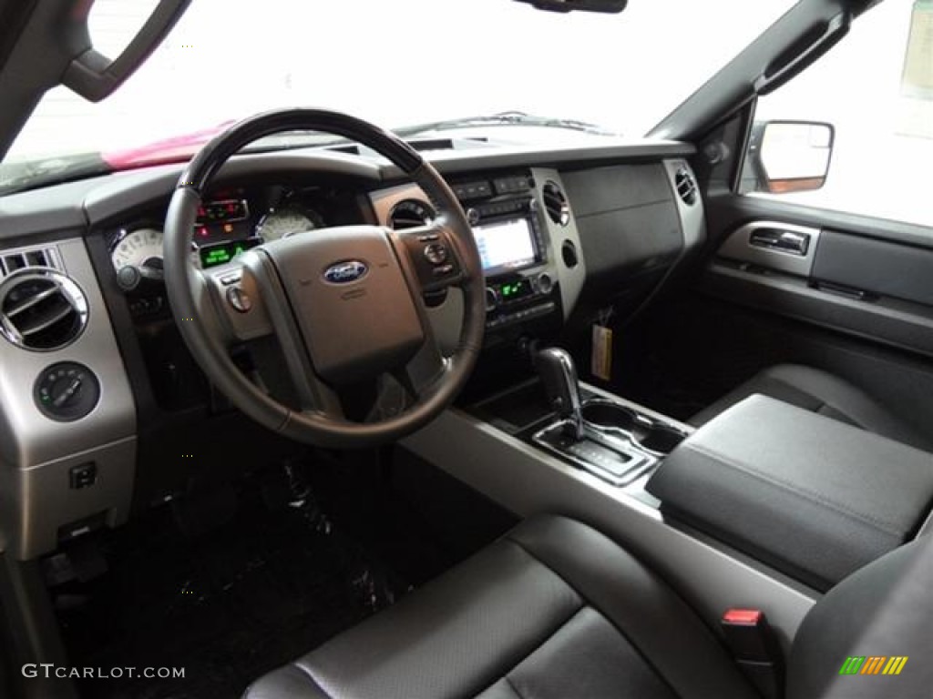 Charcoal Black Interior 2012 Ford Expedition Limited Photo #59595330