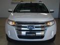 2012 White Platinum Metallic Tri-Coat Ford Edge SEL  photo #2