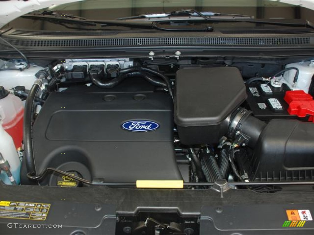 2012 Edge SEL - White Platinum Metallic Tri-Coat / Medium Light Stone photo #19