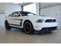 Performance White 2012 Ford Mustang Boss 302