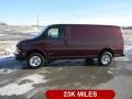 2004 Berry Red Metallic Chevrolet Express 2500 CNG Cargo Van  photo #1