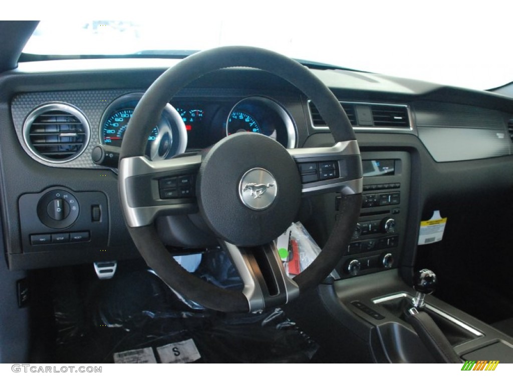 2012 Ford Mustang Boss 302 Charcoal Black Recaro Sport Seats Dashboard Photo #59595792