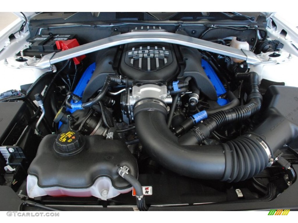 2012 Ford Mustang Boss 302 5.0 Liter Hi-Po DOHC 32-Valve Ti-VCT V8 Engine Photo #59595858