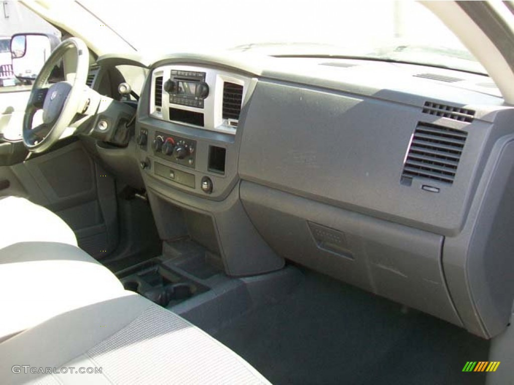 2007 Dodge Ram 2500 SLT Mega Cab 4x4 Medium Slate Gray Dashboard Photo #59596158