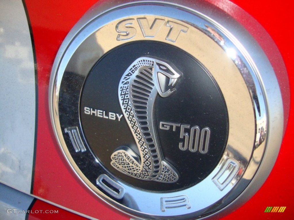 2012 Ford Mustang Shelby GT500 SVT Performance Package Coupe Marks and Logos Photo #59596209