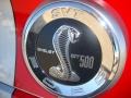 2012 Ford Mustang Shelby GT500 SVT Performance Package Coupe Marks and Logos