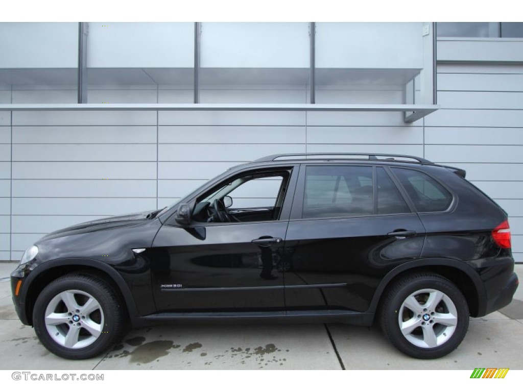 Black Sapphire Metallic 2009 BMW X5 xDrive30i Exterior Photo #59596420