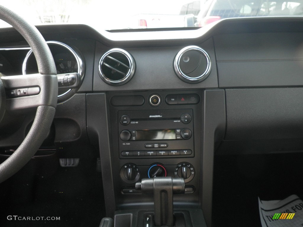 2007 Mustang V6 Deluxe Coupe - Redfire Metallic / Dark Charcoal photo #6