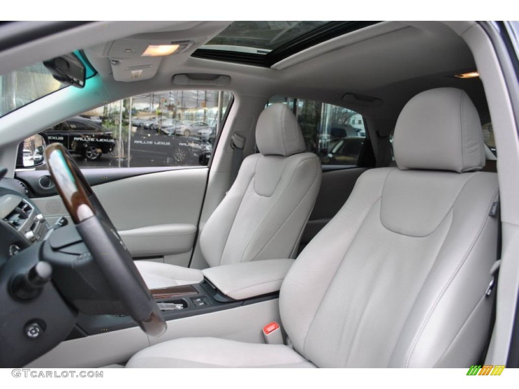 Light Gray Interior 2011 Lexus RX 350 AWD Photo #59596587
