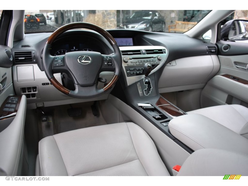 Light Gray Interior 2011 Lexus RX 350 AWD Photo #59596635