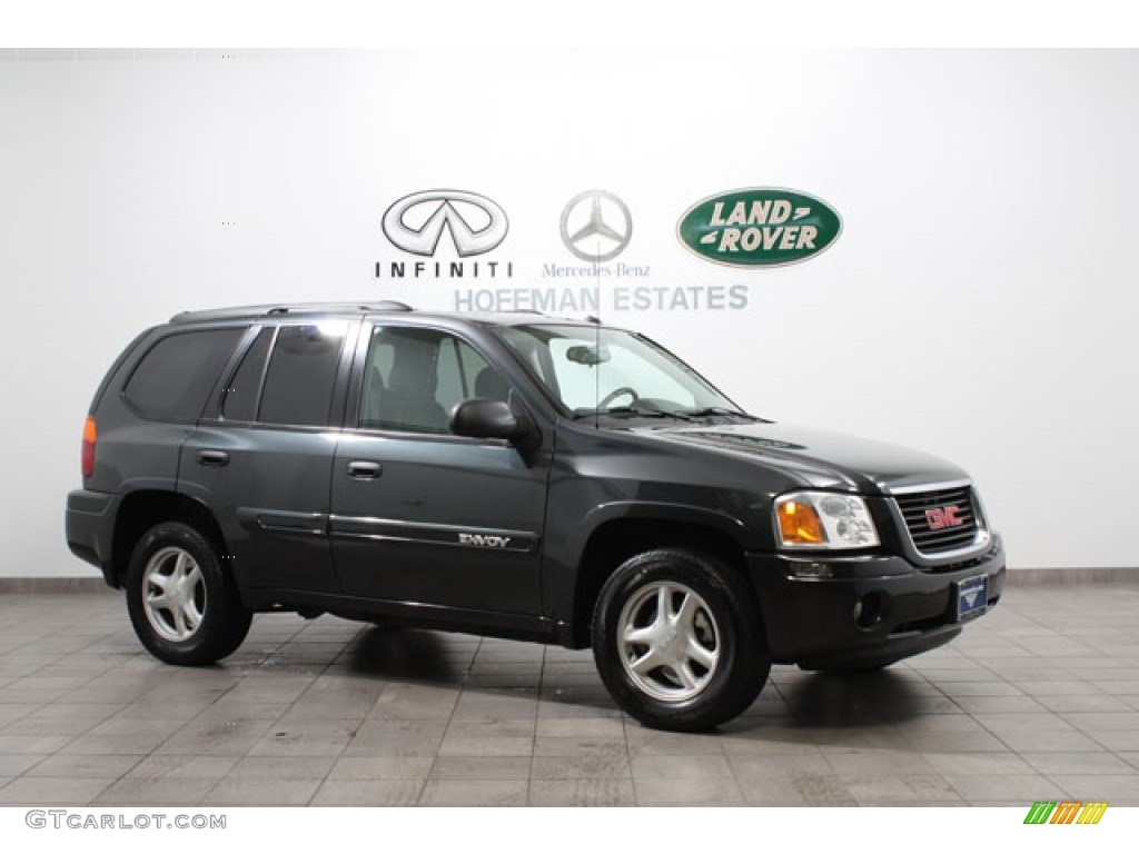 2005 Envoy SLE 4x4 - Steel Grey Metallic / Ebony photo #1