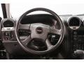 Ebony 2005 GMC Envoy SLE 4x4 Steering Wheel