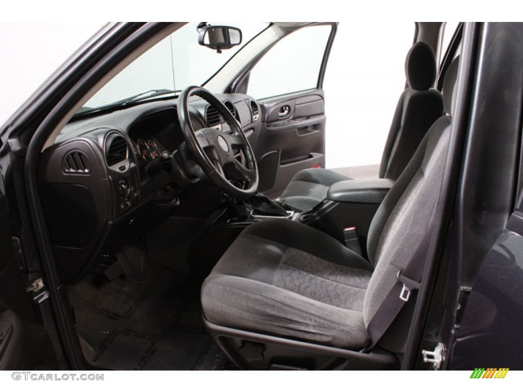 Ebony Interior 2005 GMC Envoy SLE 4x4 Photo #59597232