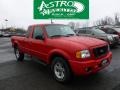 Bright Red 2004 Ford Ranger Edge SuperCab 4x4